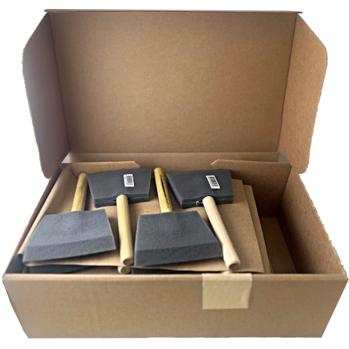 4" FOAM PAINT BRUSH 24/CTN