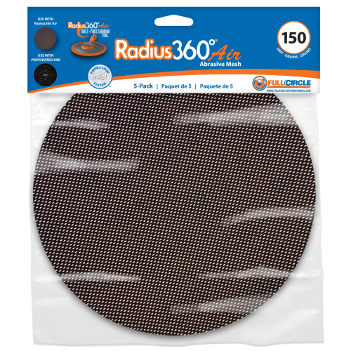 150 GRIT MESH DISC 5/PAK FOR