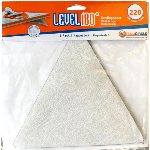 LEVEL180 TRIANGLE 220G 5/PAK