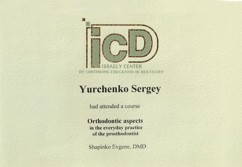 ICD – Ortodontické aspekty v&nbsp;každodenní praxi protetika