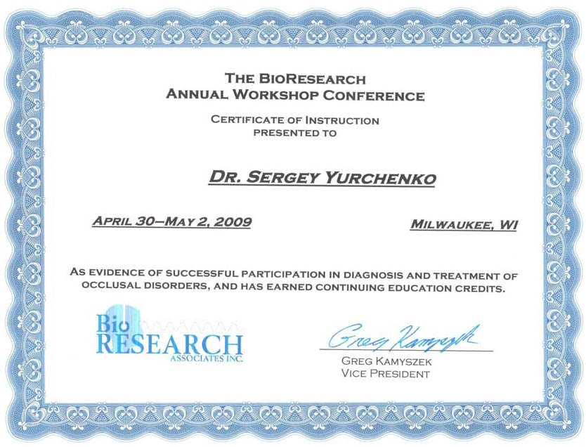 Výroční konferenční seminář společnosti BioResearch, Milwaukee, WI