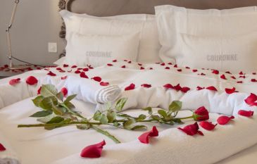 Romantisme à l'hôtel La Couronne