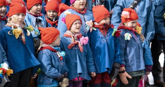 Chalandamarz in Brail 