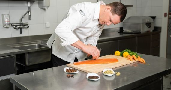 Kochkurs mit Dario Cadonau zum Thema "Fisch- und Krustentiere"