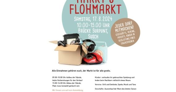 Markt & Flohmarkt in Susch