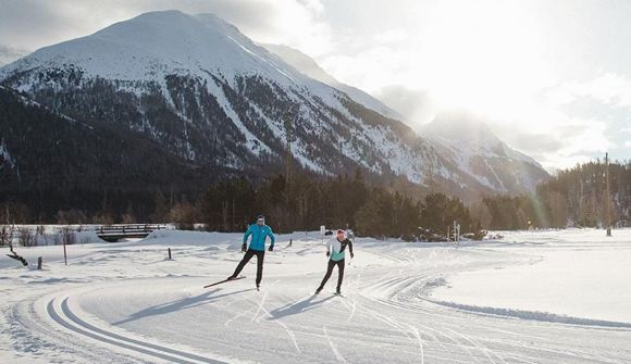 Langlauferlebnis im Engadin