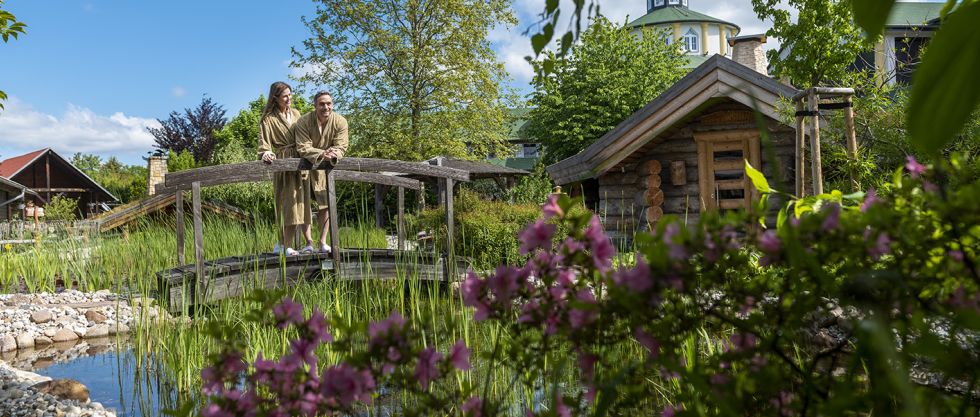 Ayurveda Seeschlösschen Gartenanlage