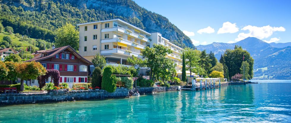 Seitenansicht Hotel Beatus