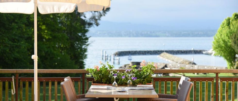 Terrasse im La Barcarolle