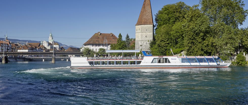 [Translate to English] Schifffahrt auf der Aare