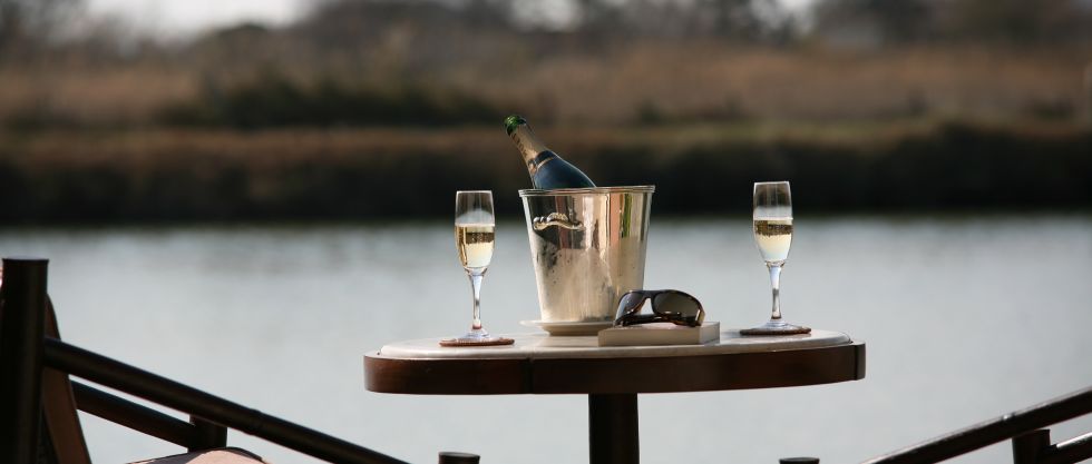 Hotel l'Estelle en Camargue ausblick