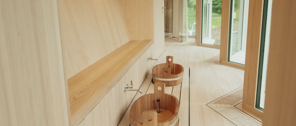 Hof Weissbad Badehaus - Sauna