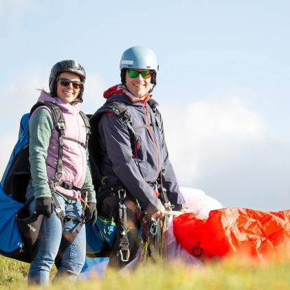 Paragliding Tandem Privatpilot 1/2 Tag