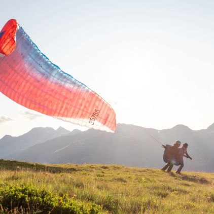 Paragliding Tandem Flight Klosters