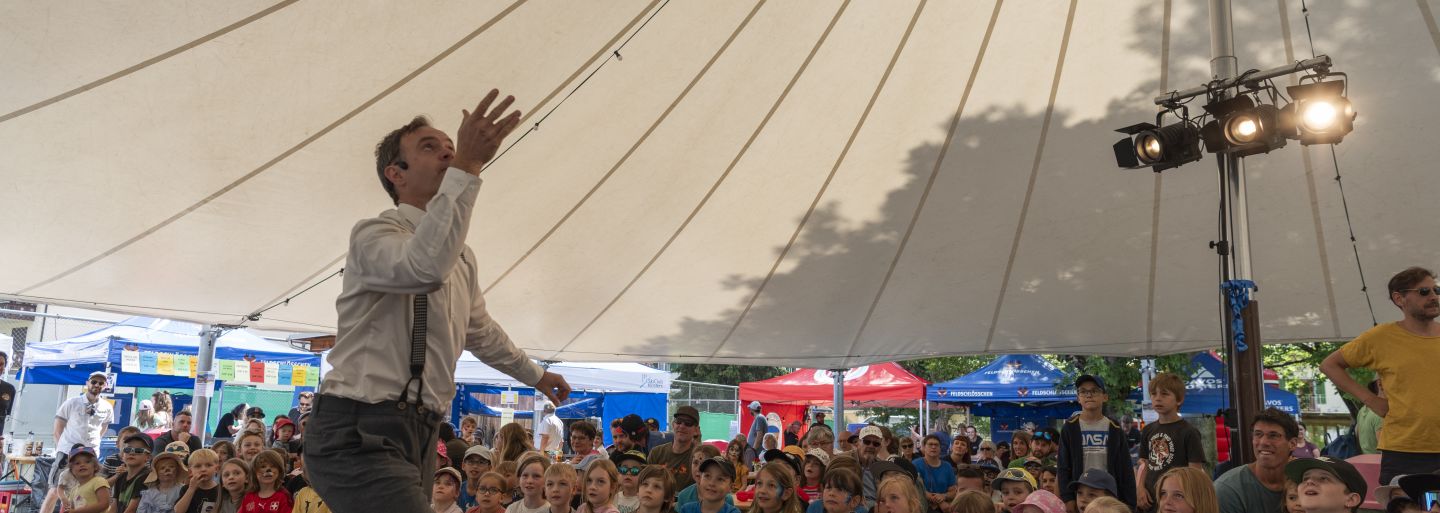 Sommerfest & Einweihung Autodrehleiter (ADL) Feuerwehr Klosters 