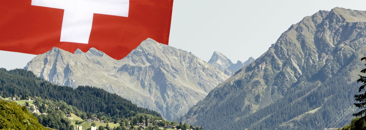 Swiss National Day at Silvrettapark in Klosters 