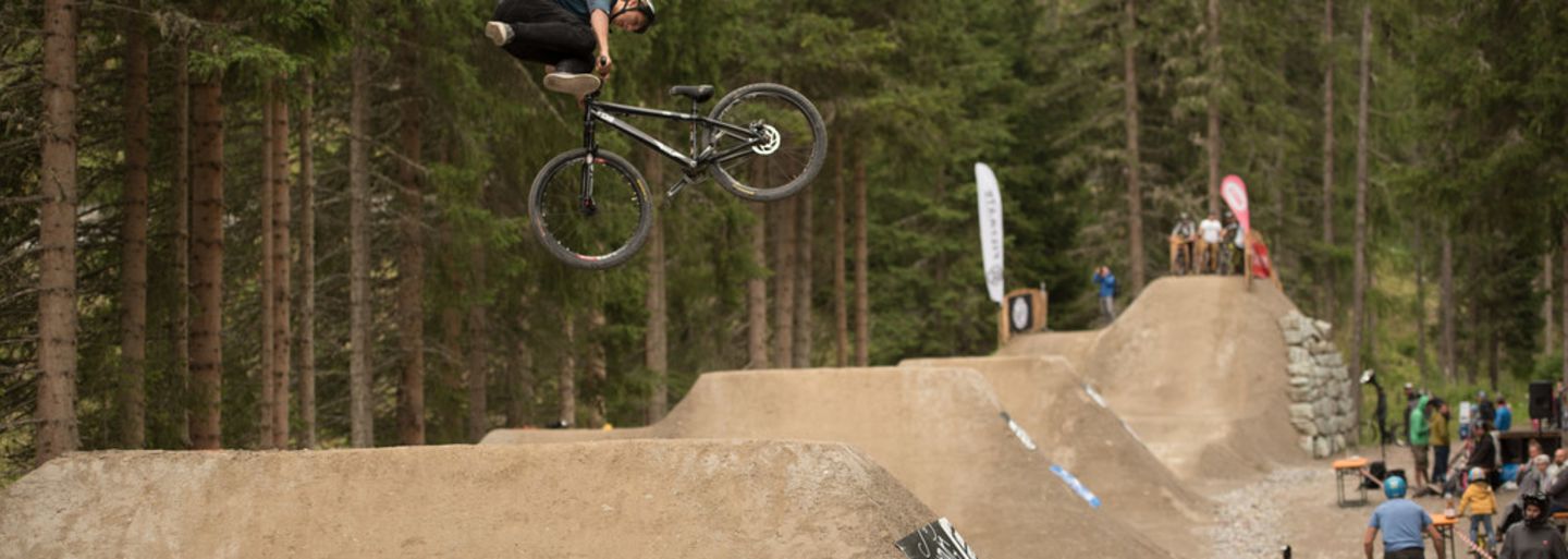 Bike Contest im Bikepark Davos Färich