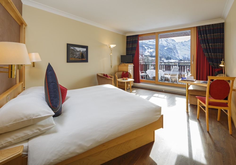 Doppelzimmer Jungfraublick (mit Balkon)