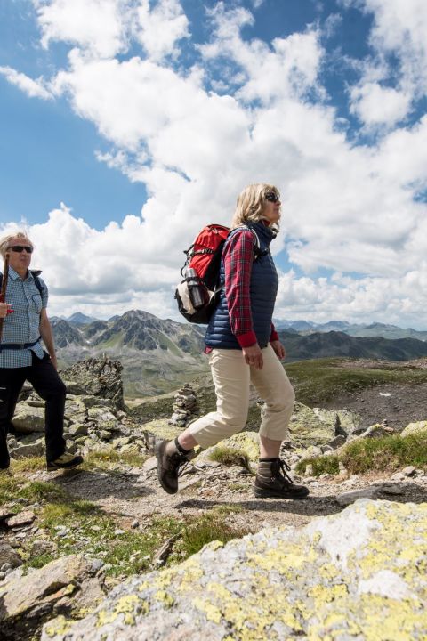 Hiking in the Grisons