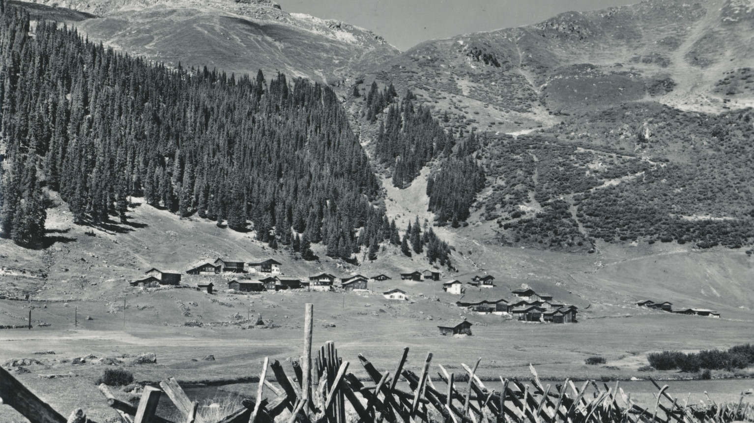 Schlappin im Sommer, undatierte Aufnahme (Archiv Verein Klosters Tourismus / Fotostiftung Graubünden).