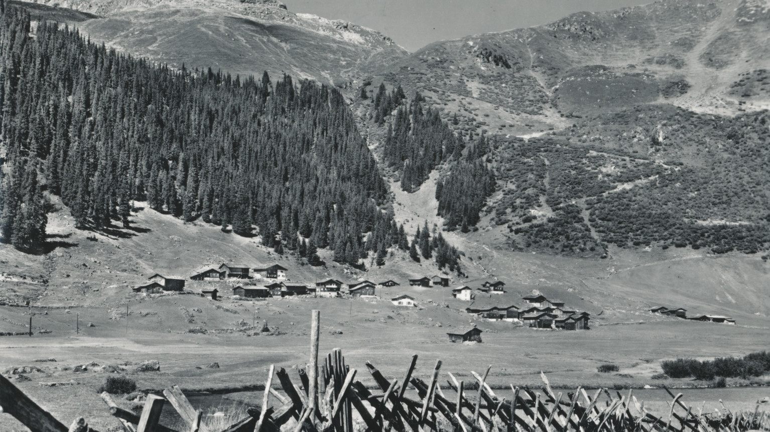 Schlappin in summer, undated photo (Archive Klosters Tourism Association / Photo Foundation Graubünden).