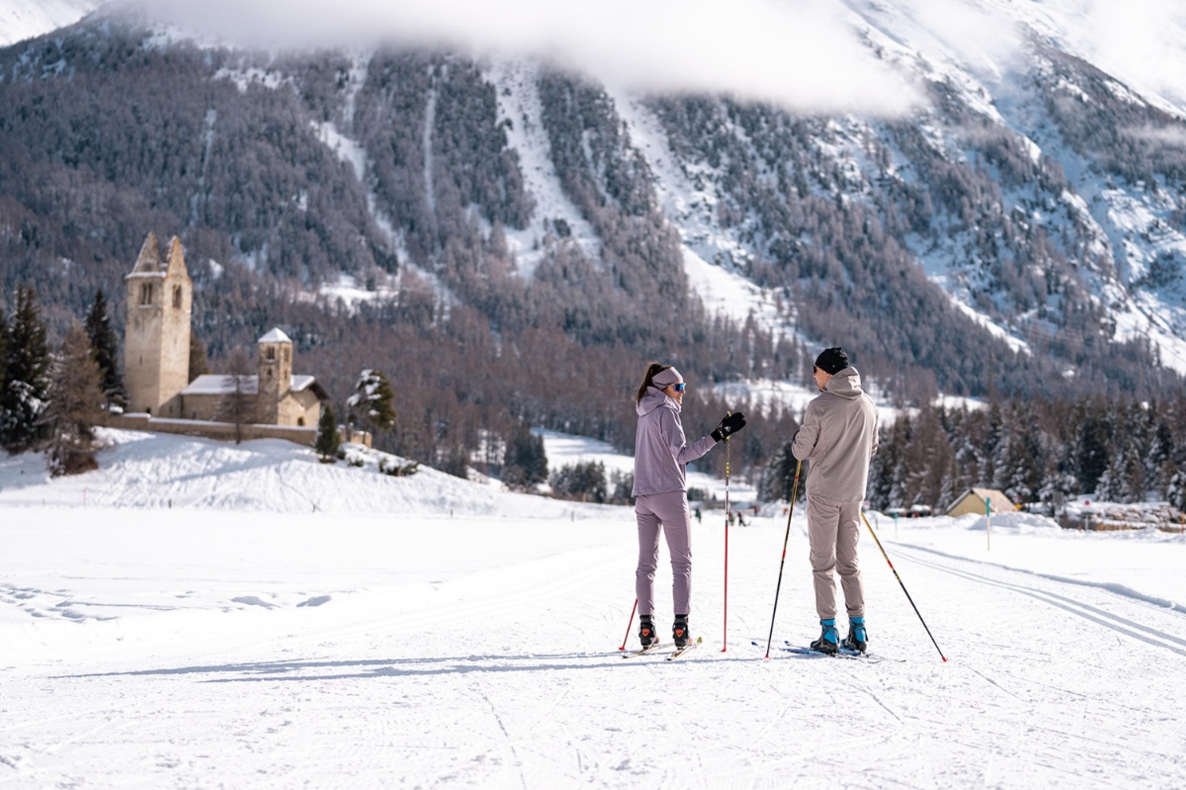 Genussloipe Engadin - Culinary delights meet cross-country skiing