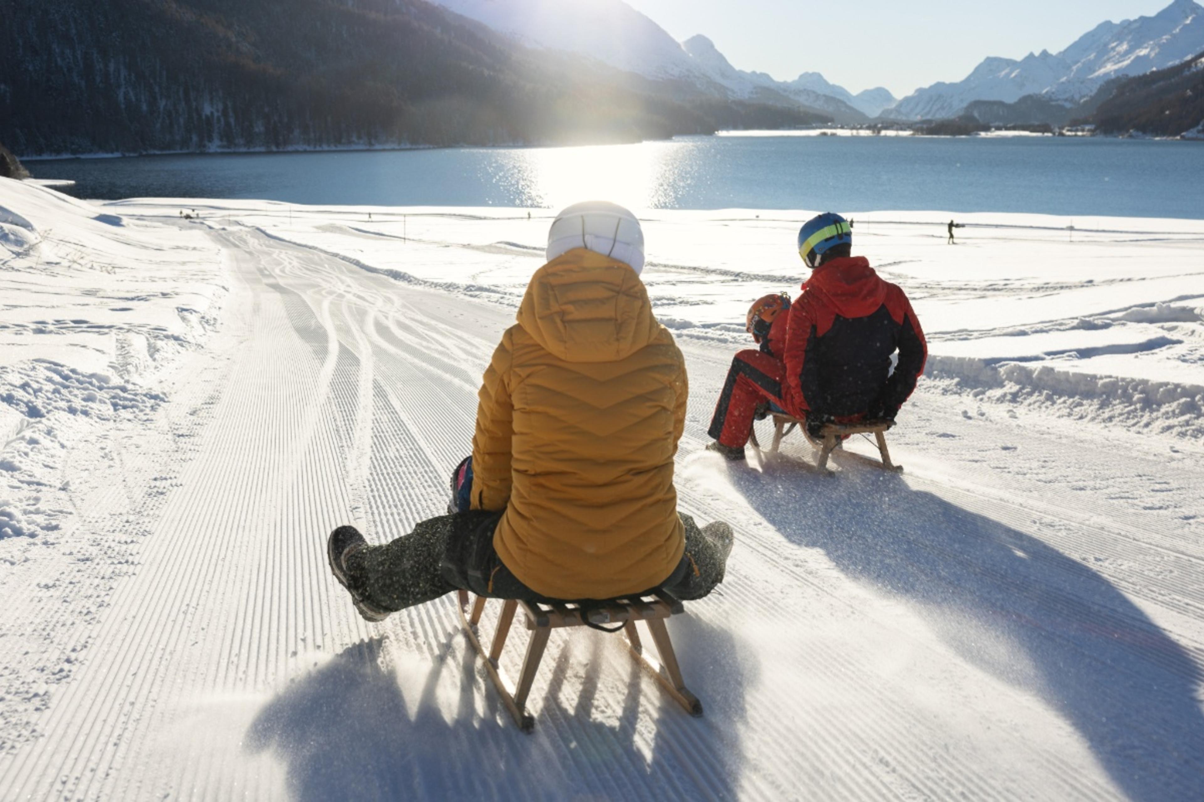 Toboggan run Surlej