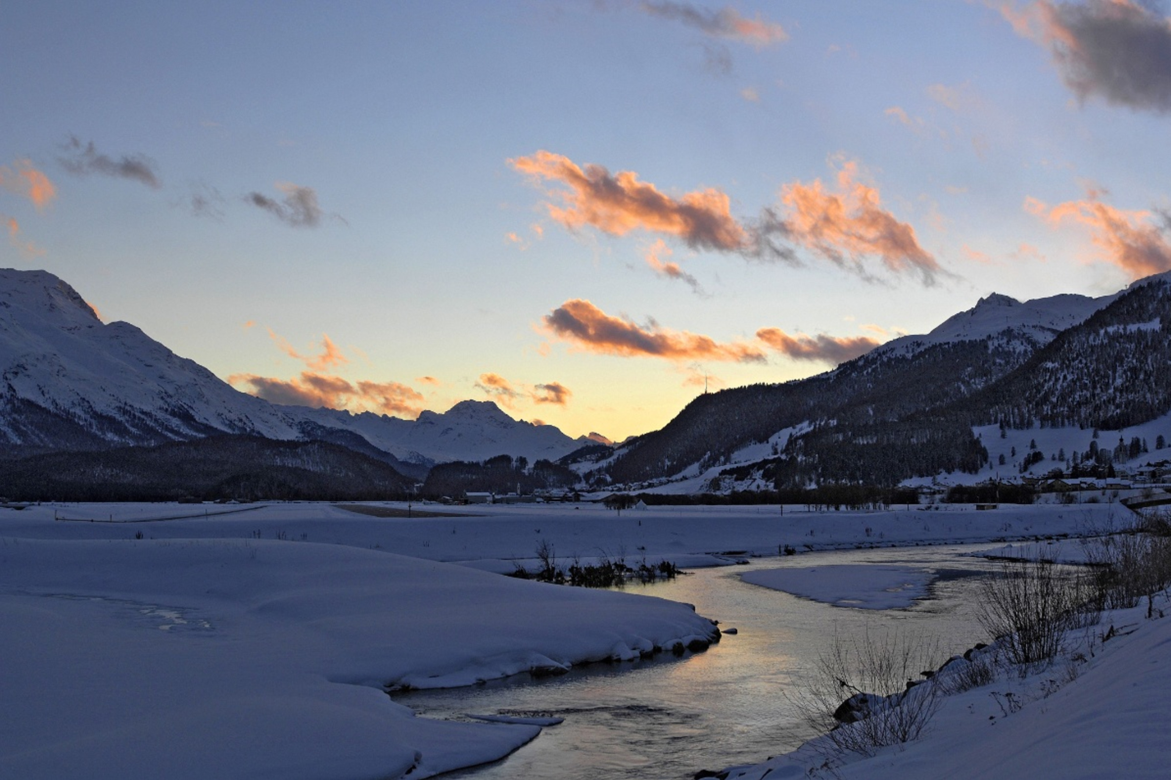 Heart region: Samedan-Bever-Samedan