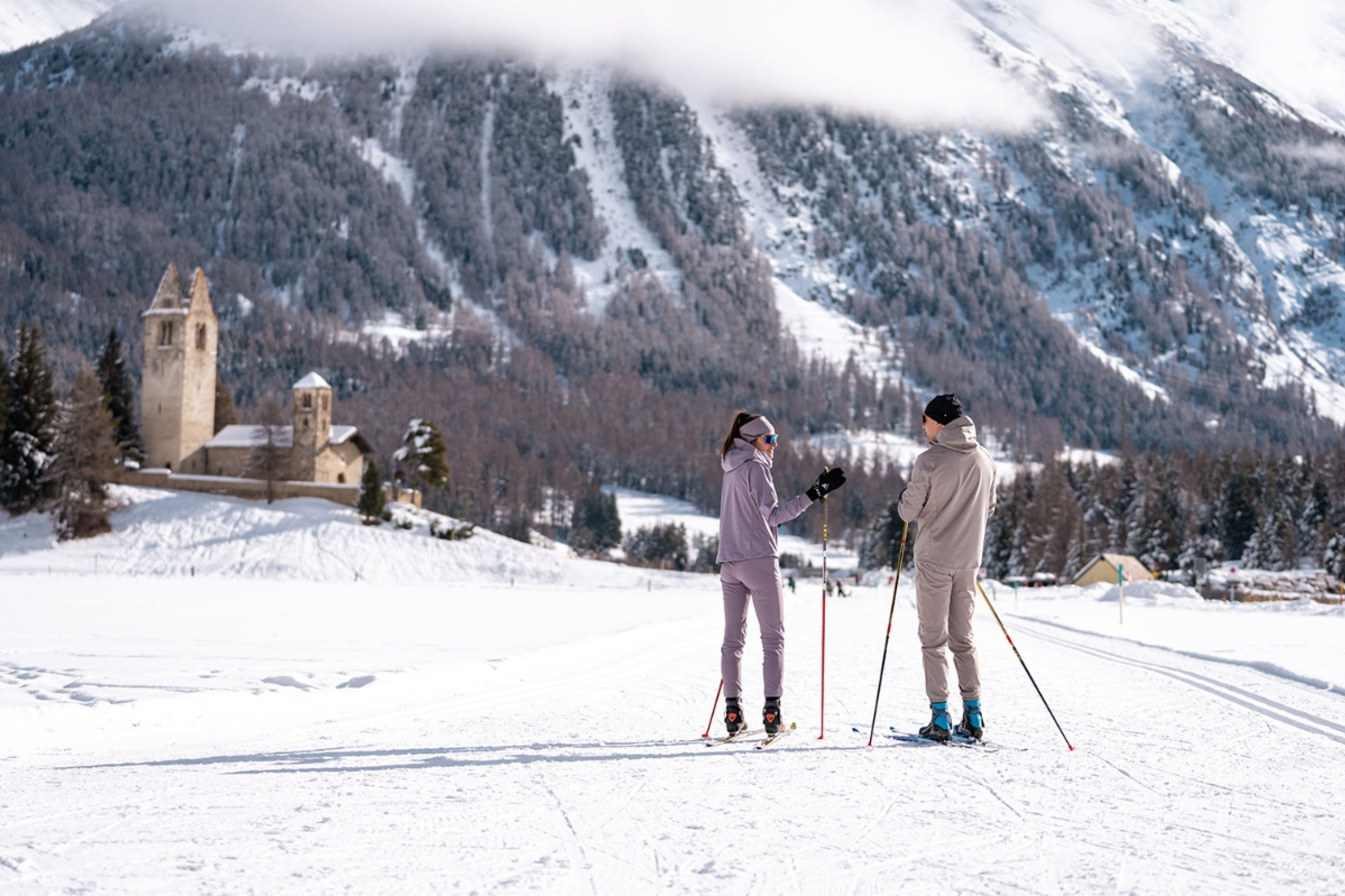 Genussloipe Engadin - Culinary delights meet cross-country skiing