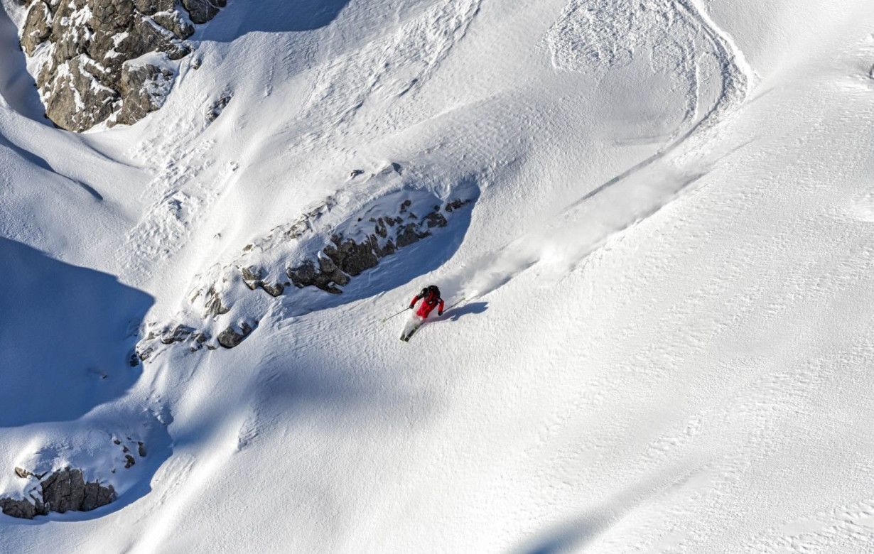 Privatunterricht Off-Piste Guiding