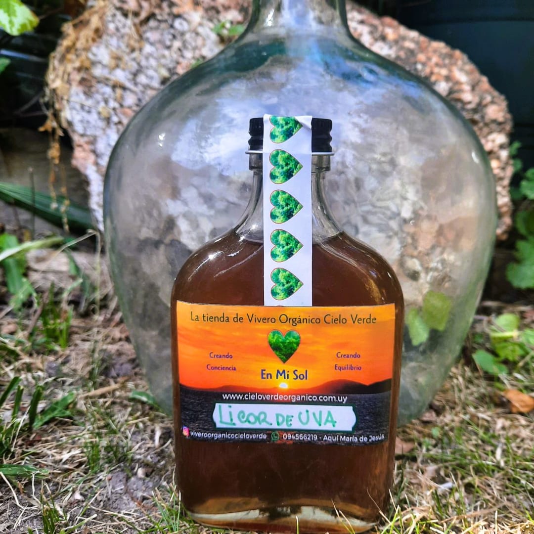 Licor de Uva - 200 ml - de regalo un vaso tequilero - Miniatura 2