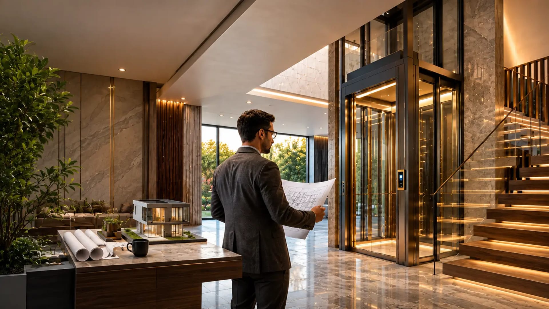 Premium Villa Elevator