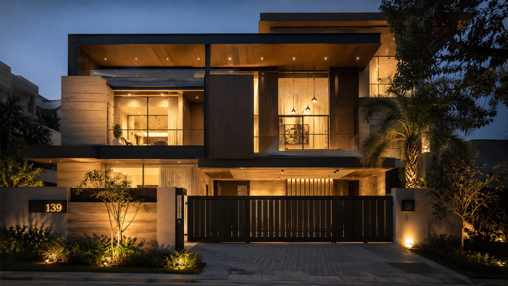 Luxury Home Lift for G+2 House in Bangalore Villa with Premium Residential Elevator