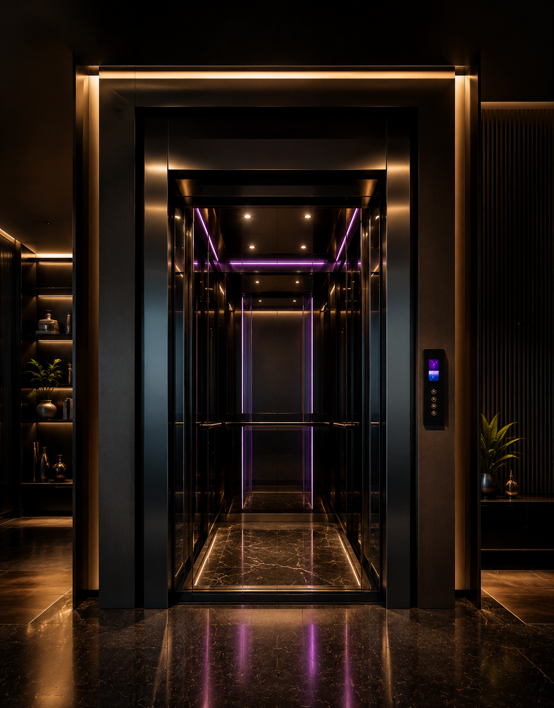 Luxury Home Lifts in Bangalore for Villas Duplex Homes by VOLO Lifts
