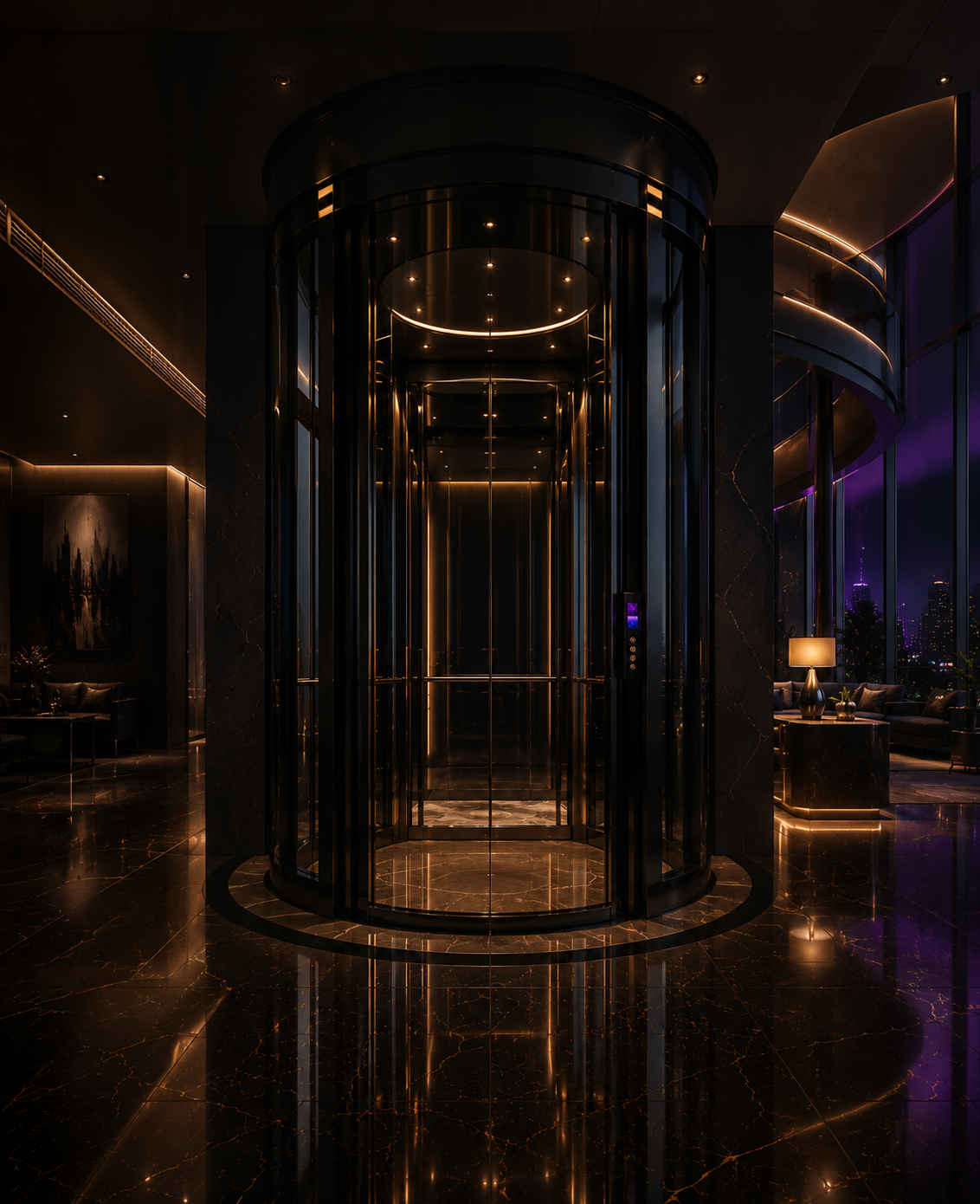 Premium Luxury Elevators Bangalore Modern High End Lift Systems by VOLO