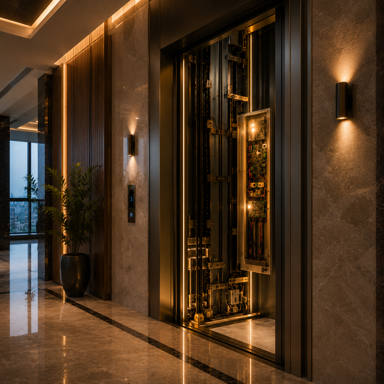 Luxury elevator AMC Bangalore