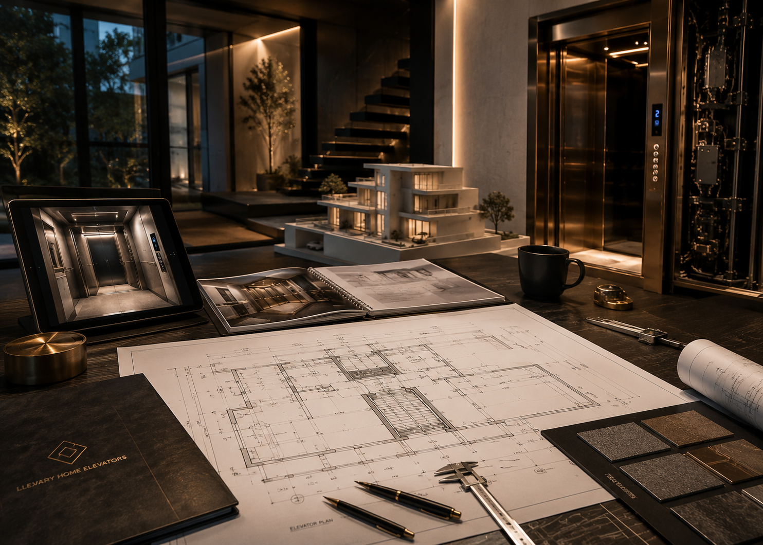 Luxury home lift buying guide featuring premium residential elevator solutions by VOLO Lifts