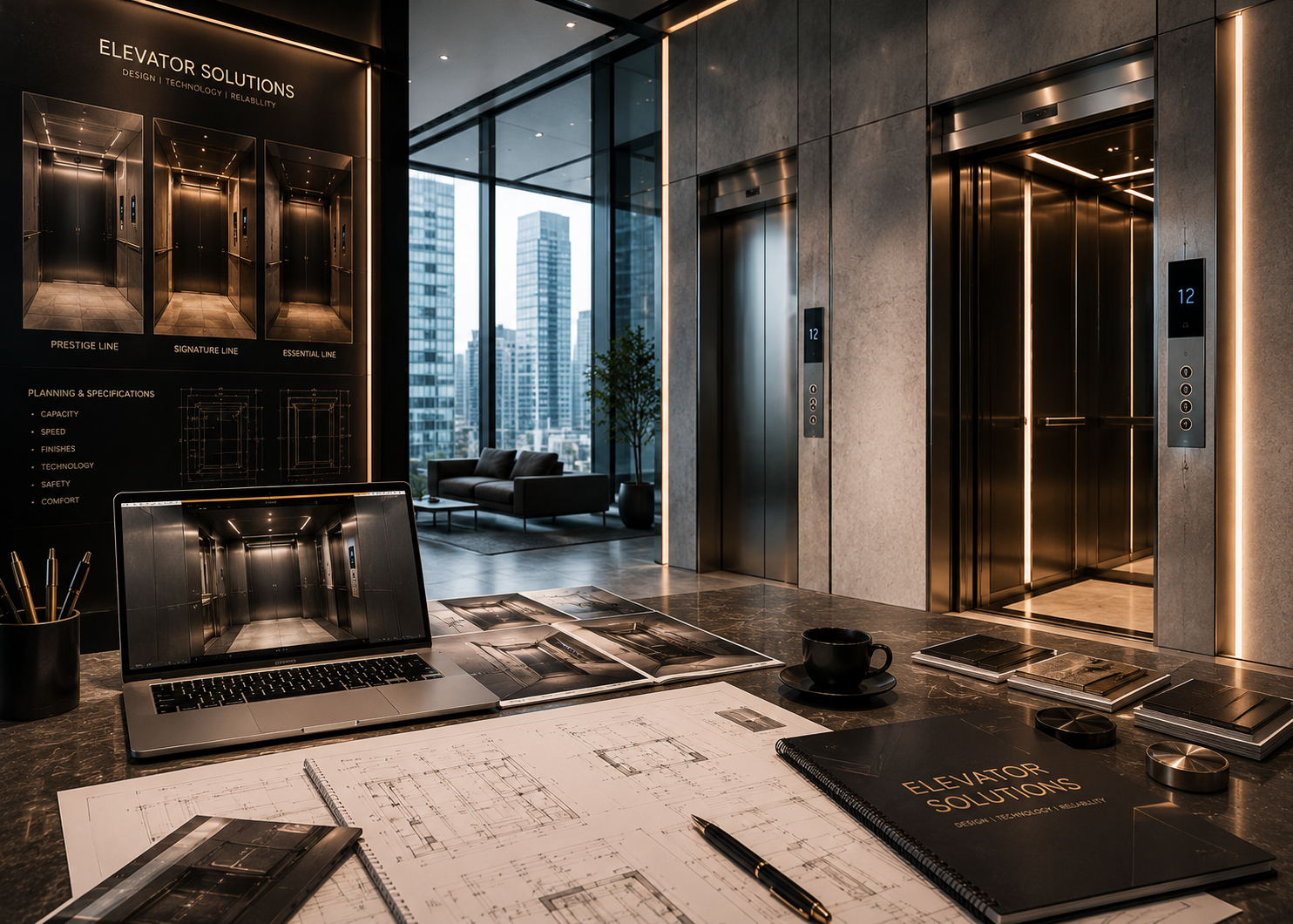 Passenger elevator buying guide for premium residential and commercial buildings by VOLO Lifts
