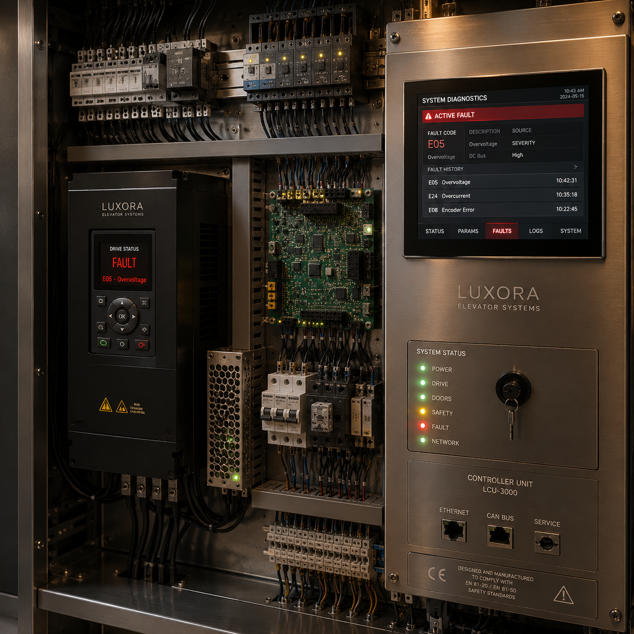 Elevator Controller Fault Diagnosis and Lift Repair Service Bangalore