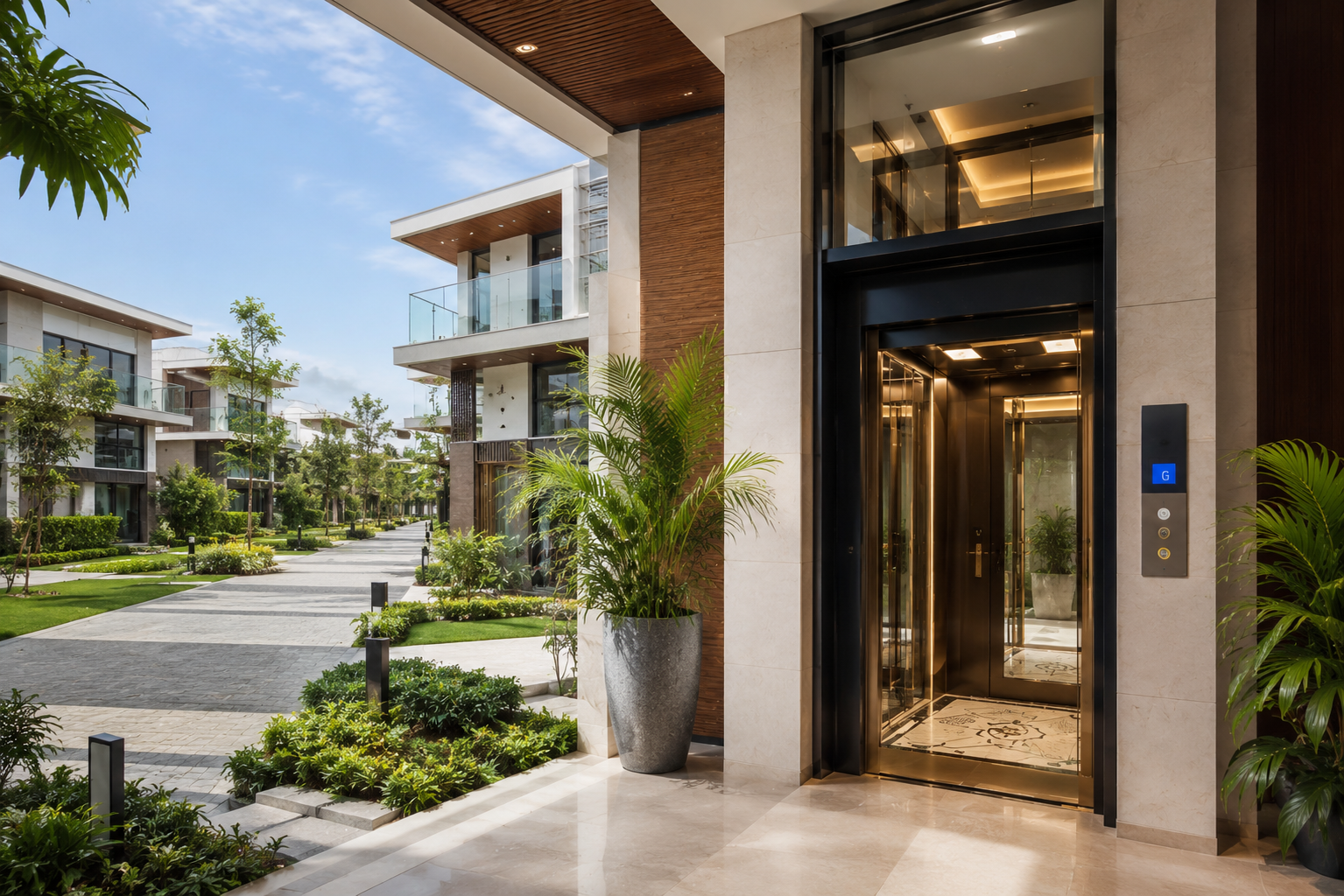 Elevator Solutions for Villas and Apartments in Whitefield Bangalore