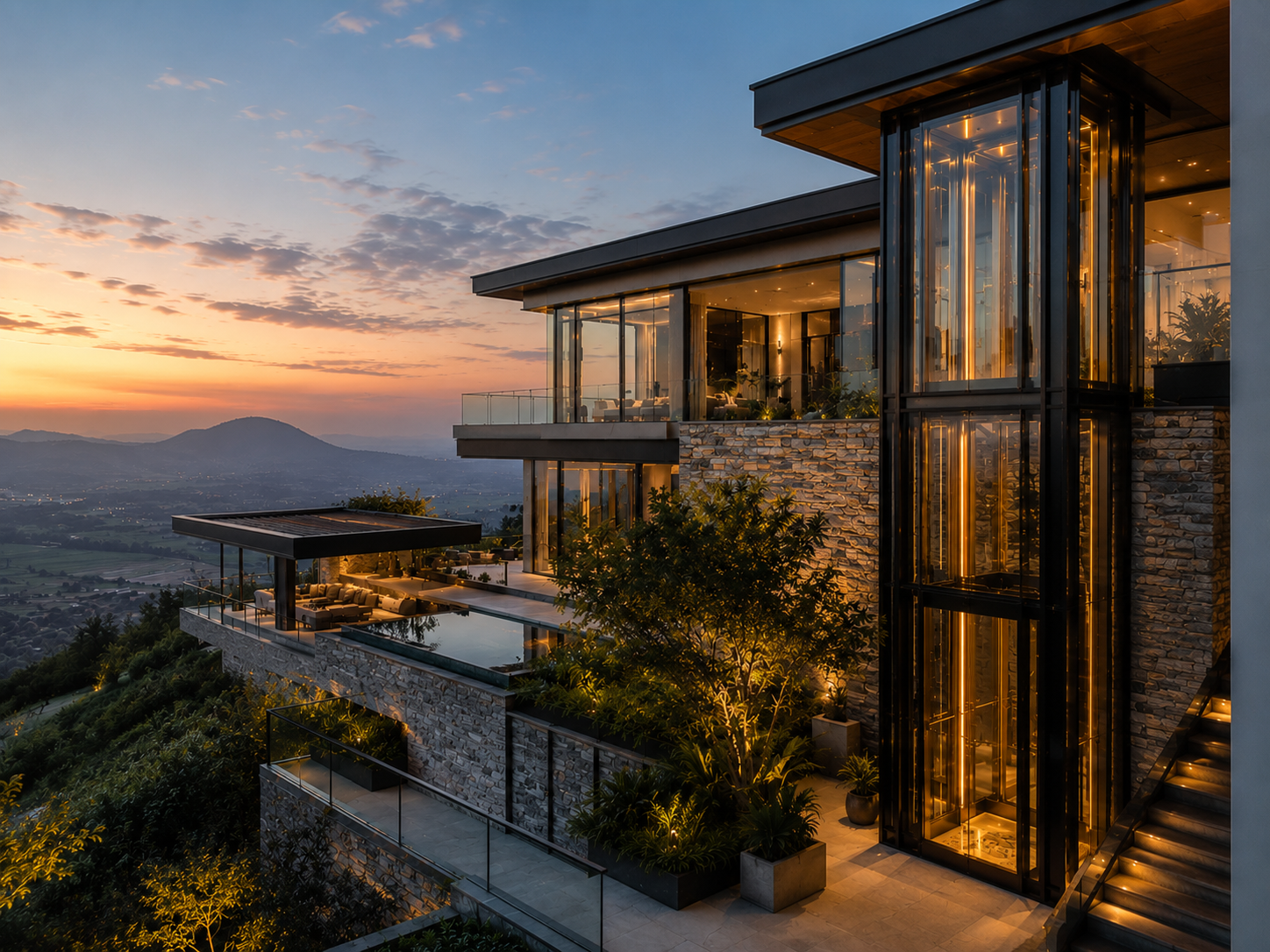 VOLO Spectre Bespoke Elevator at Nandi Hills Estate Residence