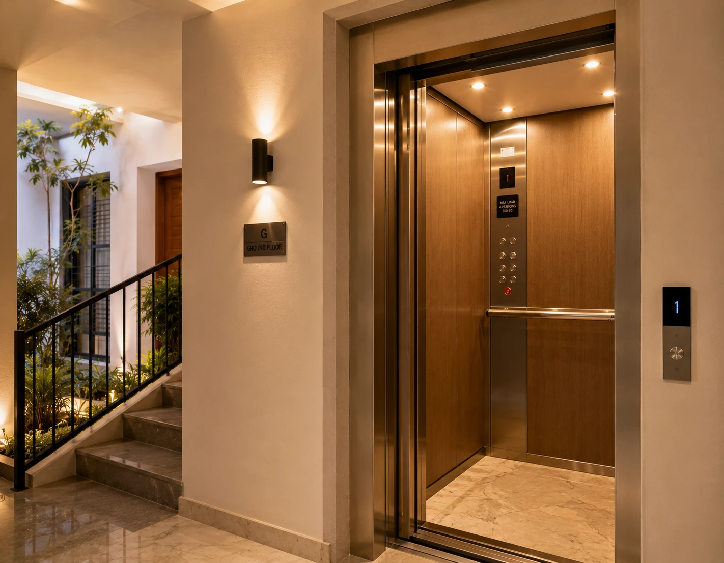 Hydraulic Apartment Lift