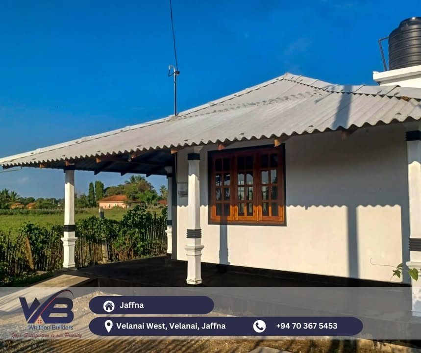 Whiteon Builders: Light of Island Charity Building: Velanai West's Beacon of Hope