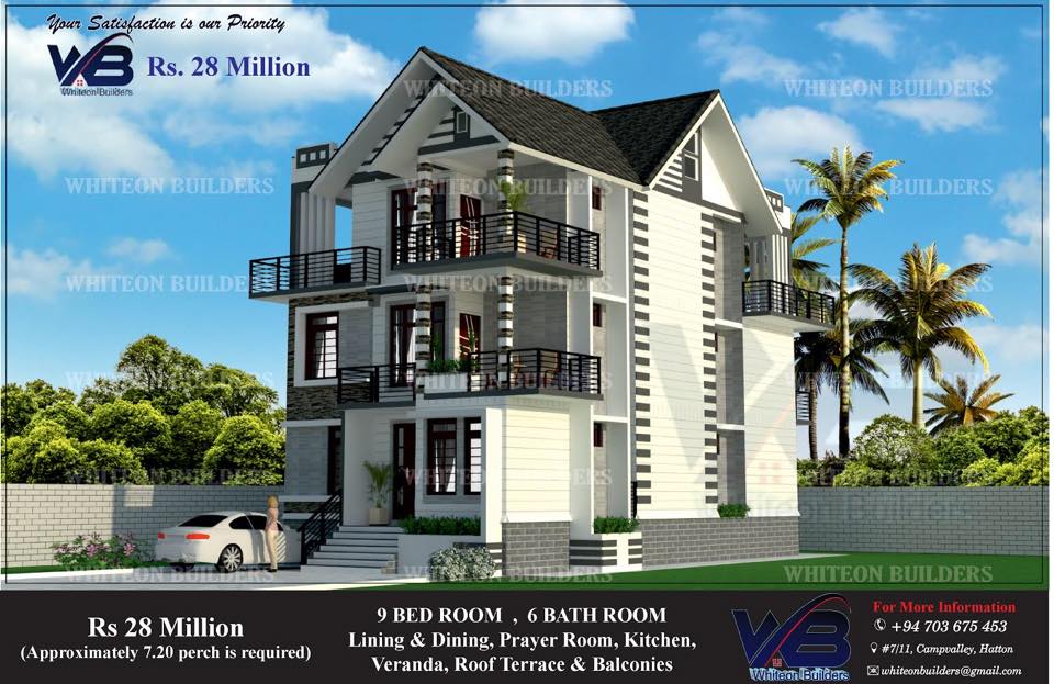 Whiteon Builders: Harrington Heights: A Residential Structural Masterpiece in Kotagala
