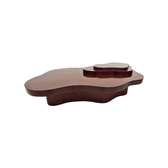 1950s Biomorphic Coffee Table in the Style of T.H. Robsjohn-Gibbings