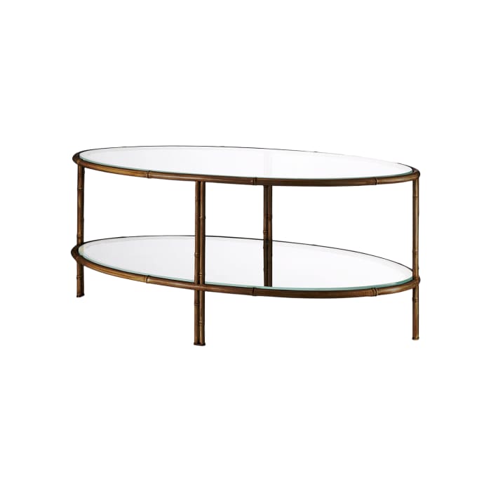Pagoda Oval Coffee Table