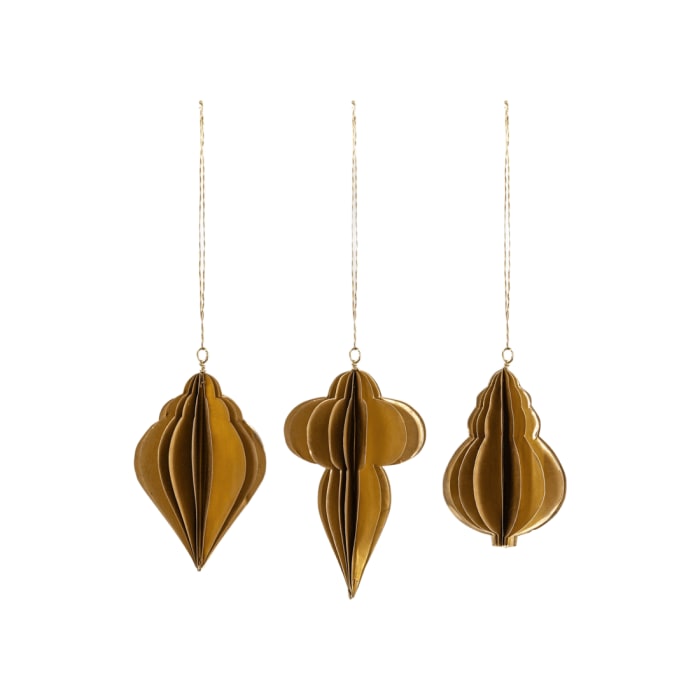 Amata Baubles - Antique Brass - (Set of 3)