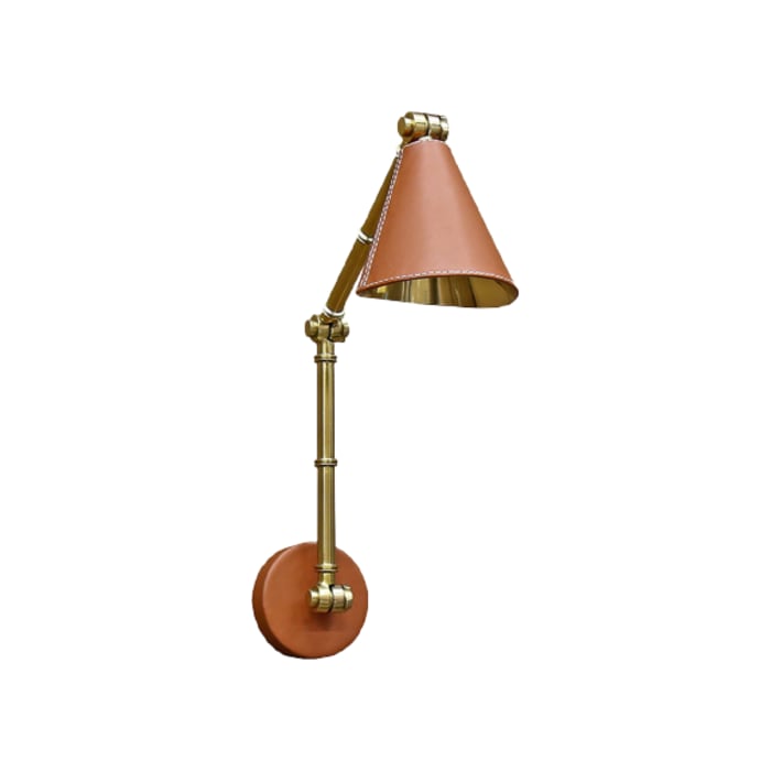Adnet Flexi Wall Light - Tan