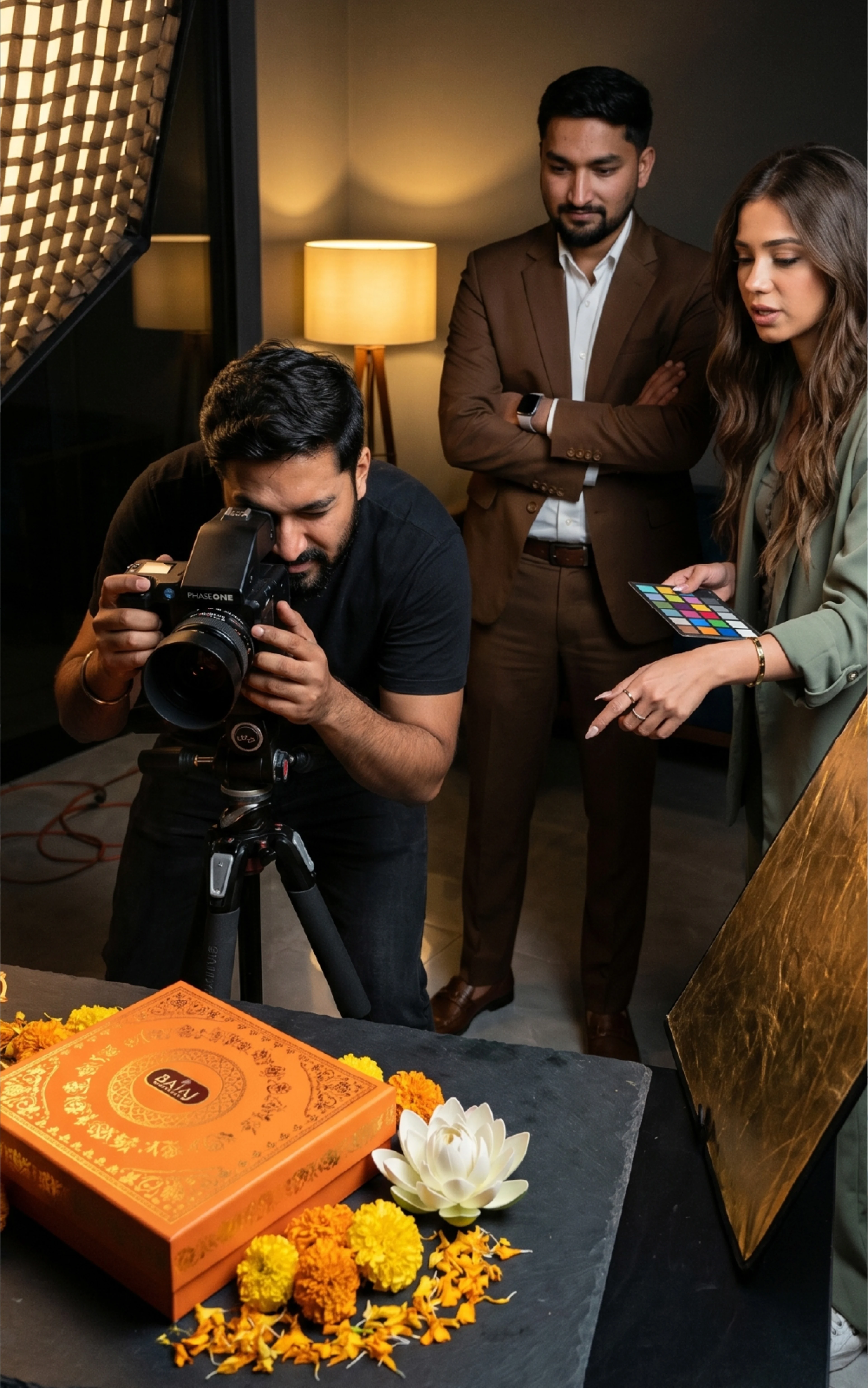 Behind the scenes — frame 2