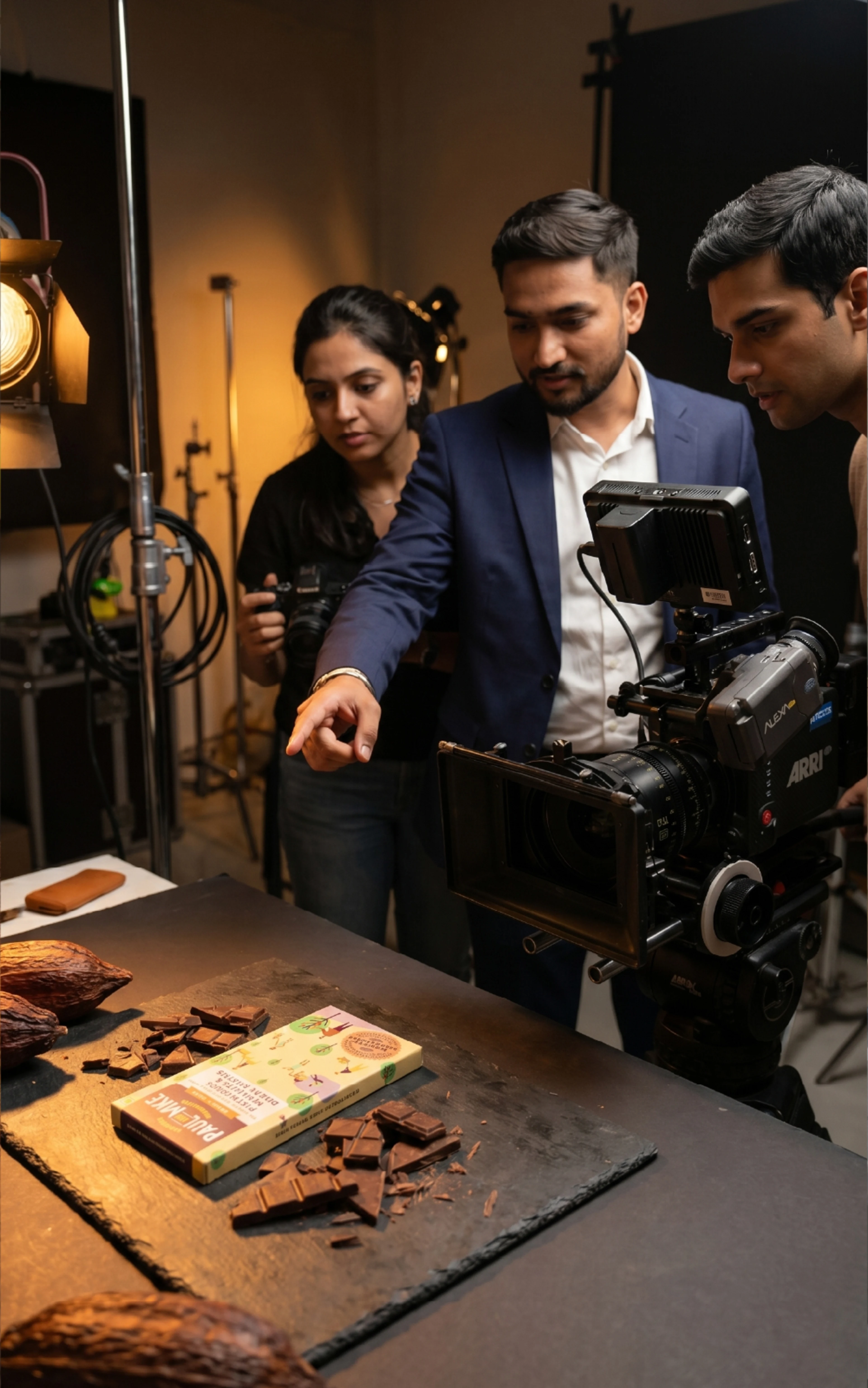 Behind the scenes — frame 2